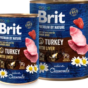 Brit Blue Nature Dog Turkey & Liver 400g