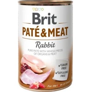 Brit Care Cão Paté & Meat Coelho 400g