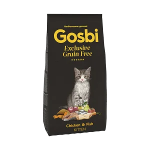 Gosbi Exclusive Gf Gatinho Frango e Peixe 400g